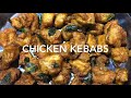 Crispy Chicken Kebabs
