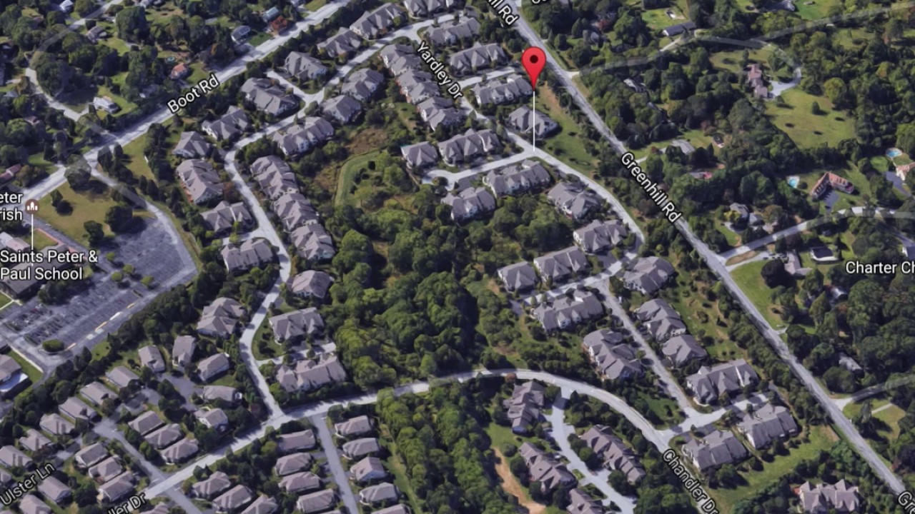 Yardley Village Hershey's Mill Aerial Views YouTube