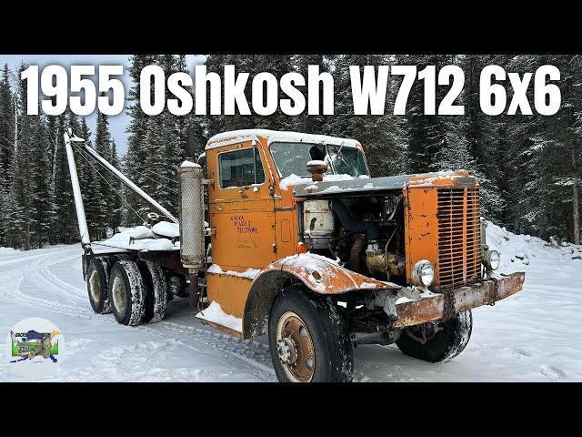1955 Oshkosh W712 6x6 - YouTube