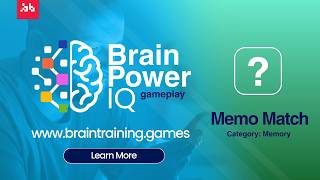 BrainPower MemoMatch gameplay | Memogame brain training app. #memorygame #memorymatch #brainpower screenshot 3