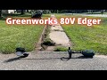Greenworks Pro 80V Brushless Edger Review. Crispy Lawn Edges! Masterforce