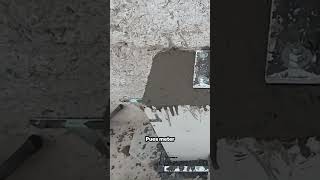 El momento crítico del hormigón #shorts #hormigon #vibrado #encofrado #construccion #bricolaje