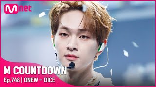 [ONEW - DICE] Comeback Stage | #엠카운트다운 EP.748 | Mnet 220414 방송