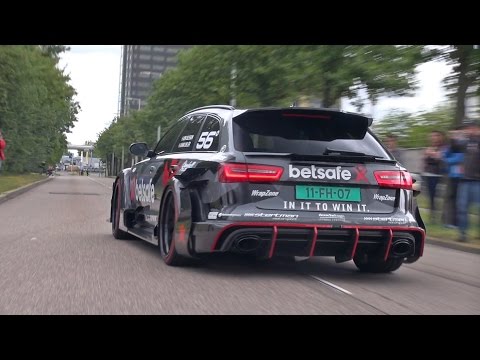 1000HP Audi RS6 DTM - REDLINE Revs + Accelerations!