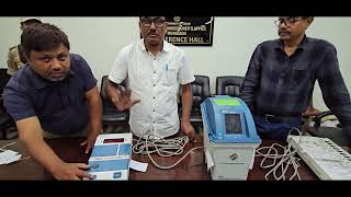 Demo on use of Electronic Voting Machine