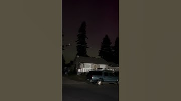 Thumbnail of Aurora Borealis from Oregon! #nature #oregon #auroraborealis