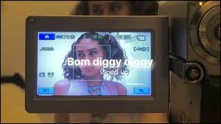 Bom Diggy (sped up + reverb) Resimi