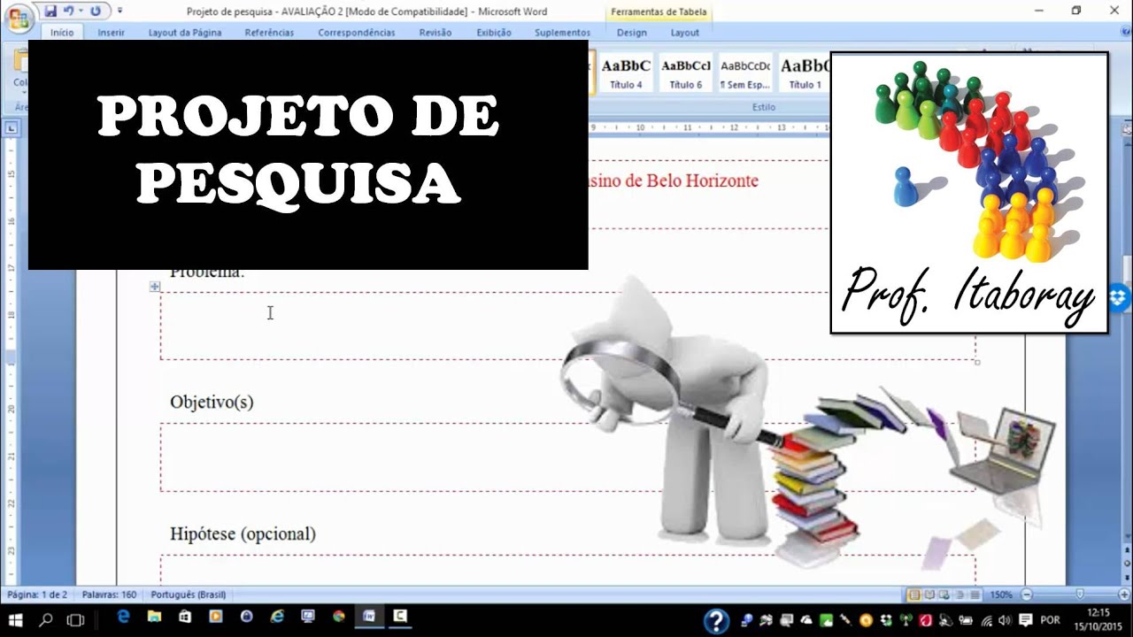 Projeto de Pesquisa - YouTube