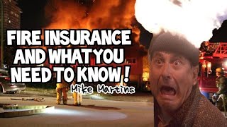 Fire 🔥 insurance and what you need to know  #fireinsurance  #insuranceformyhome #homefireinsurance