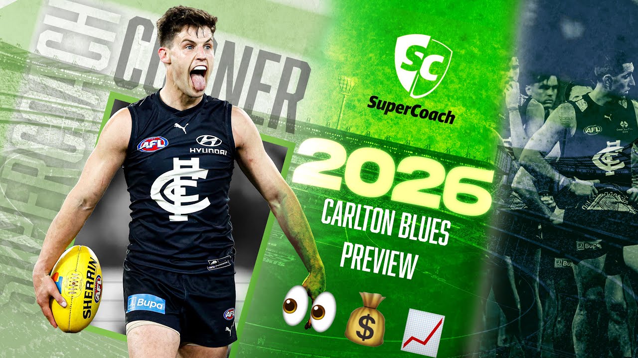 THE RETURN OF NIC NEWMAN! - Carlton Team Preview | SuperCoach Corner 2026 E5