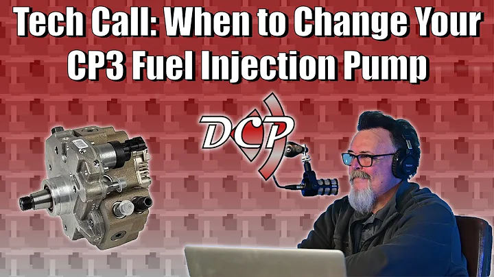 Wann sollte die CP3 Kraftstoffpumpe gewechselt werden? Wenn man das wissen muss!