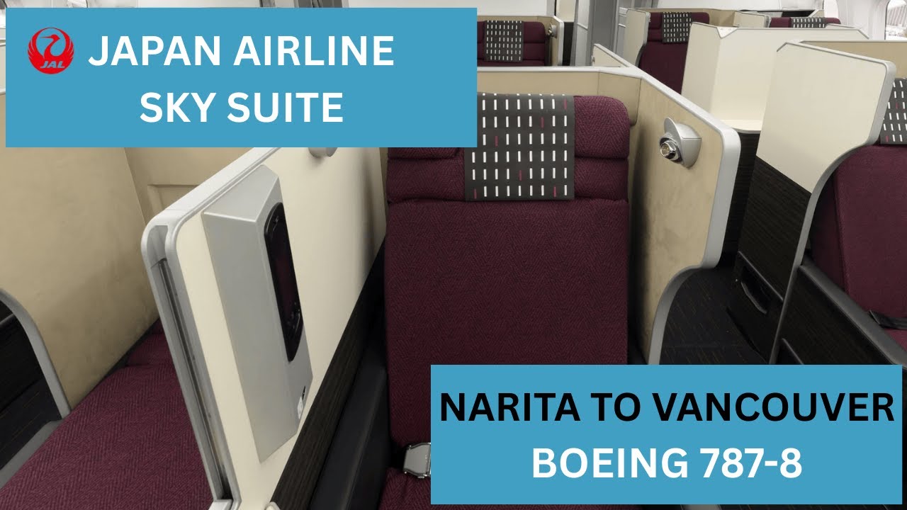 JAL Business Class Review | Sakura Lounge + SKY Suite Experience