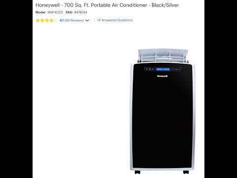 Honeywell MM14CCS Portable Air Conditioner Unbox and Setup
