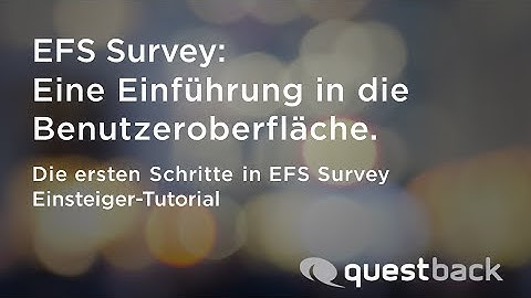 Unipark Tutorial: Eine Einführung in die Benutzeroberfläche