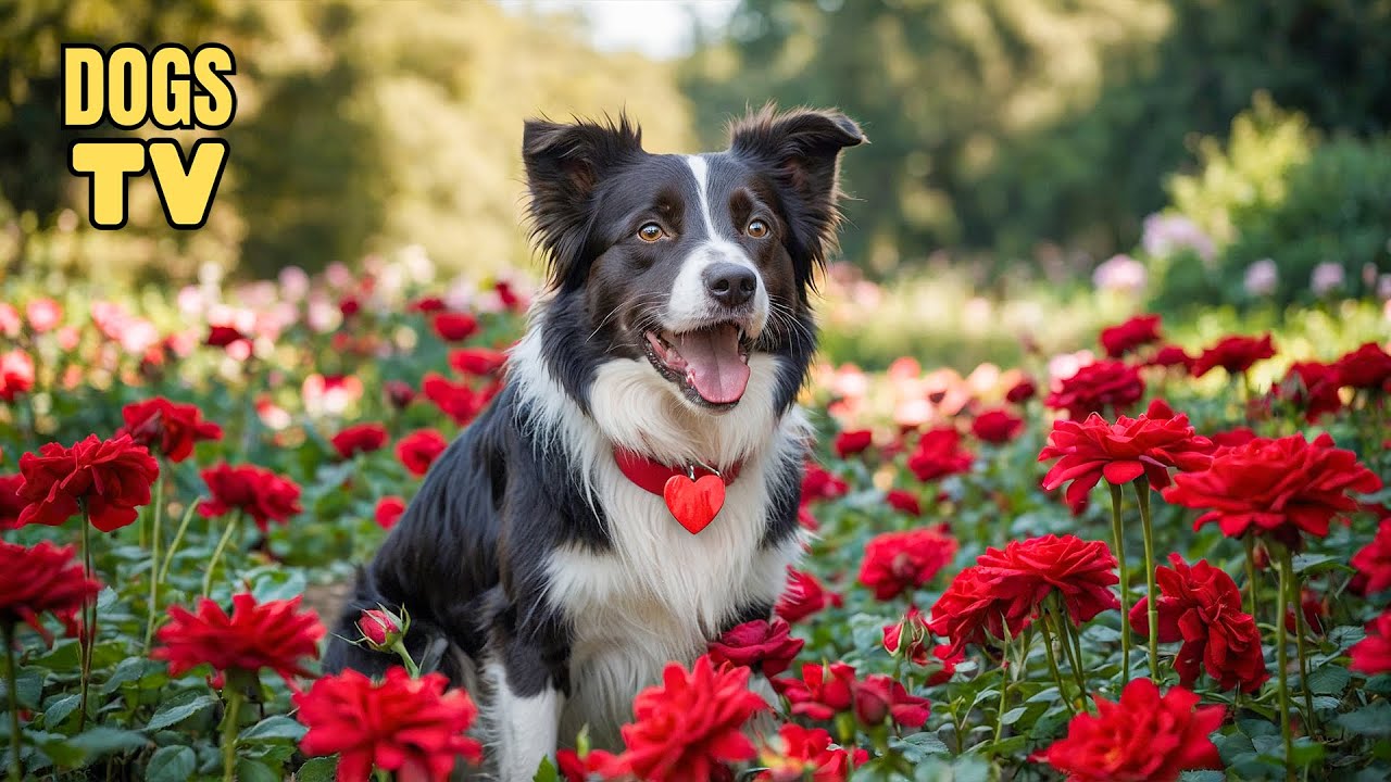 🔴Dog TV: лучшая музыка ко Дню святого Валентина, успокаивающая собак | Лучший телевизор для собак...