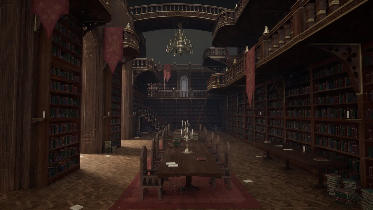 Library Environment (UE5) - YouTube