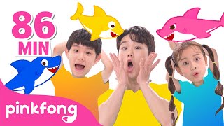 Colorful Baby Shark and More! | Compilation | Baby Shark Cartoon & Stories | Pinkfong Baby Shark