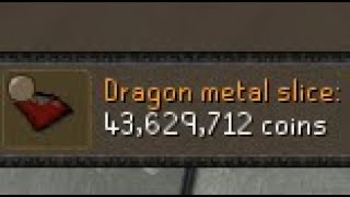 Dragon metal slice is 43M? Let's try to get it