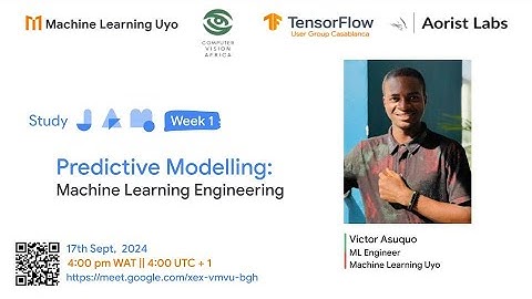 Predictive Modeling: Machine Learning Engineering || ML study Jams-uyo #machinelearning #ai