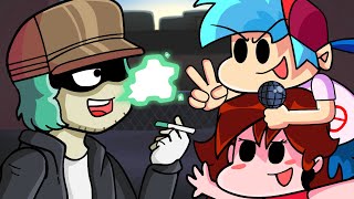 Video thumbnail of "GARCELLO VS BOYFRIEND - FRIDAY NIGHT FUNKIN ANIMATION"