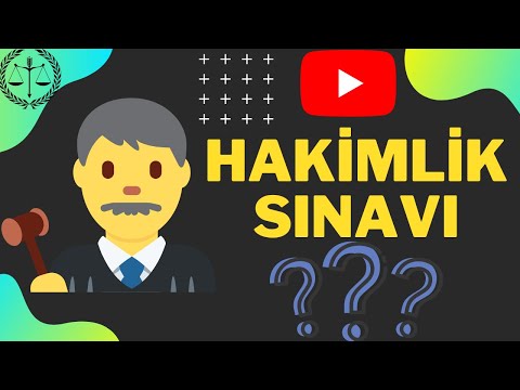 ADLİ VE İDARİ YARGI HAKİMLİĞİ SINAVI NEDİR, KİMLER GİRER, HANGİ DERSLER SORULUR???  ( 2020 - 9 DK )