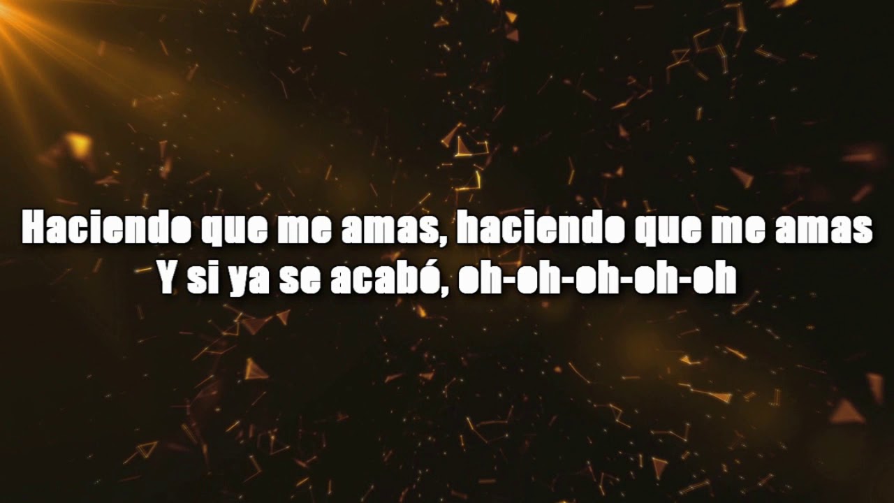 BAD BUNNY HACIENDO QUE ME AMAS [SLOWED VERSION & LETRA] YouTube