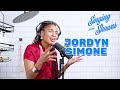 Jordyn simone  hold me live performance  singing in the shower