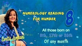 Numerology for No.8 (With Subtitles), मूलांक 8, जन्मांक 8, Birth Date 8, Mulank 8