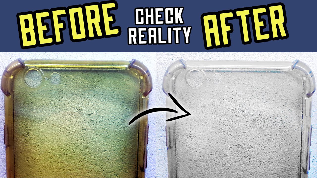 Reality of Smartphone Cover Restoration, how to clean mobile back cover