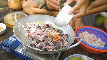 Rắn Trun Nấu Đậu Xanh "Lai Rai" trên Sông Nước Miền Tây | Nét Quê #389