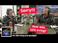 GPX Irving and Apologies | Video Version | Slightly Serious Sign Podcast