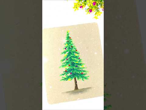 Draw Easy Christmas Tree Shortsfeed Shorts