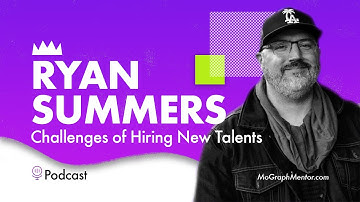 🎙Ryan Summers : Hiring Senior Level Talent, Labor Supply and Demand & Design Competitions