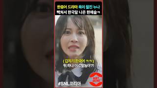 한중어 드라마 빡쳐 한국말 한 한예슬 ㅋㅋ