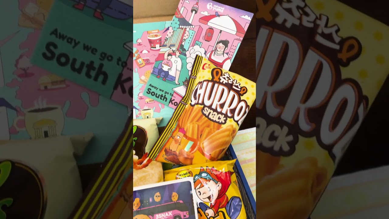 Universal Yums  Subscription Box with Snacks from Around the World