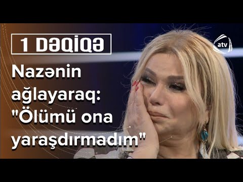 Efirə gələn şəxs müğənni Nazənini GÖZ YAŞINA boğdu - 1 Dəqiqə