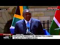 Kenya-SA relations | President Uhuru Kenyatta addresses the media