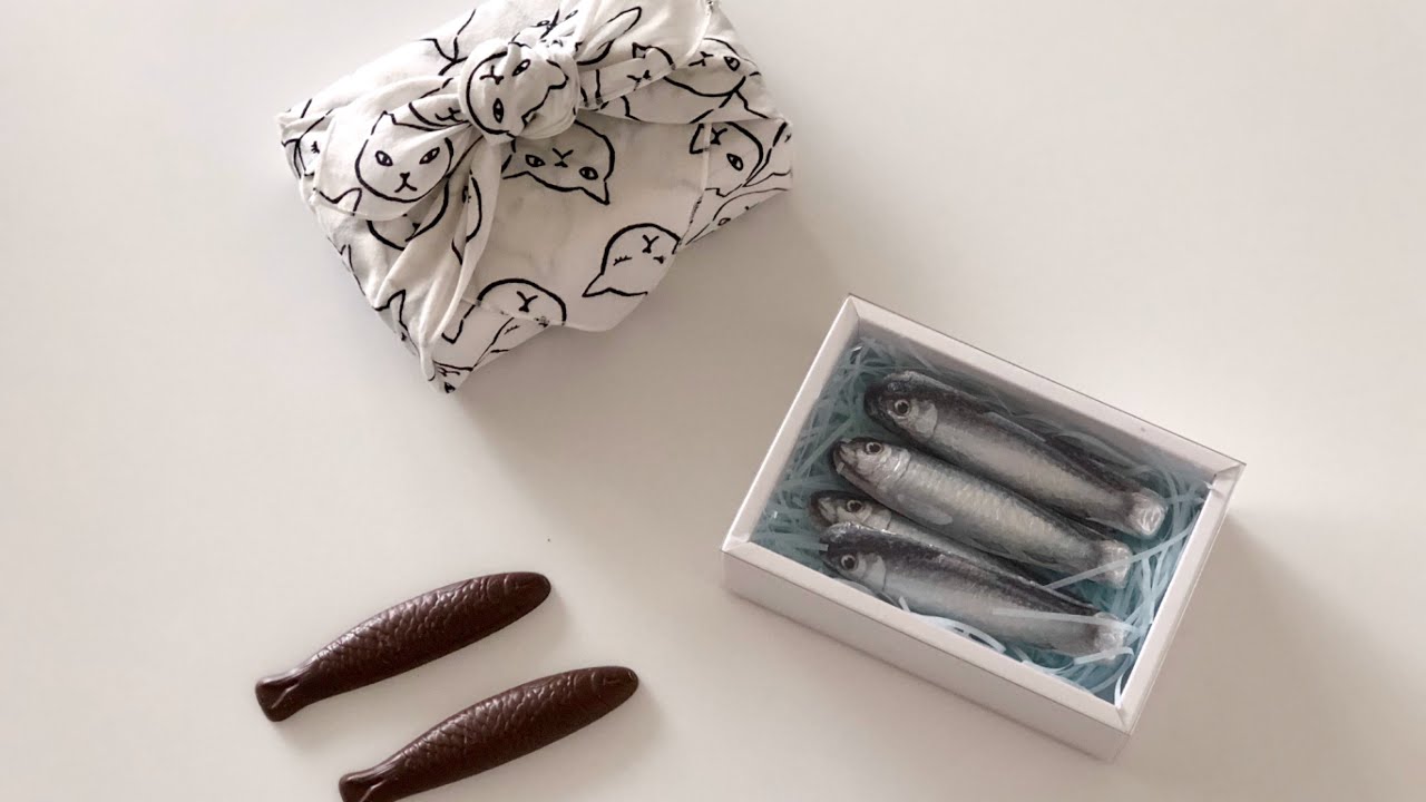 (ENG)손수건으로 선물포장하기. 발렌타인초콜렛포장법 / Gift Wrapping #51