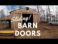 Adding the barn doors before winter