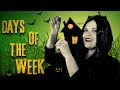 Days of the week  addams family parody  fun songs for big kids preschoolers and toddlers