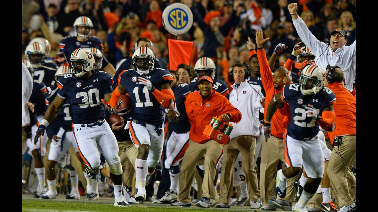 Kick Six: Chris Davis Return for TD 