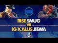 RISE Smug (G/Balrog) VS IG X ALUS Jiewa (Akuma) - Game Over 2019 Loser's Top 8 - CPT 2019