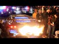 CAR MEET TURNS INTO WARZONE! Police Racing Task-Force Blockade..