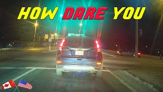 TEXTING DRIVER GOES CRAZY AFTER A HONK