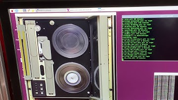 Vintage TE16 vacuum column magnetic tape simulation