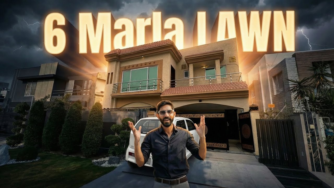 8 Marla + 6 Marla LAWN HOUSE For Sale in Bahria Islamabad