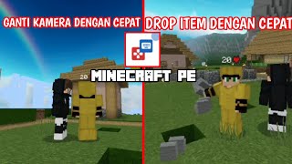 Cara mengganti kamera dan drop item dengan cepat di mcpe menggunakan key mapper versi terbaru