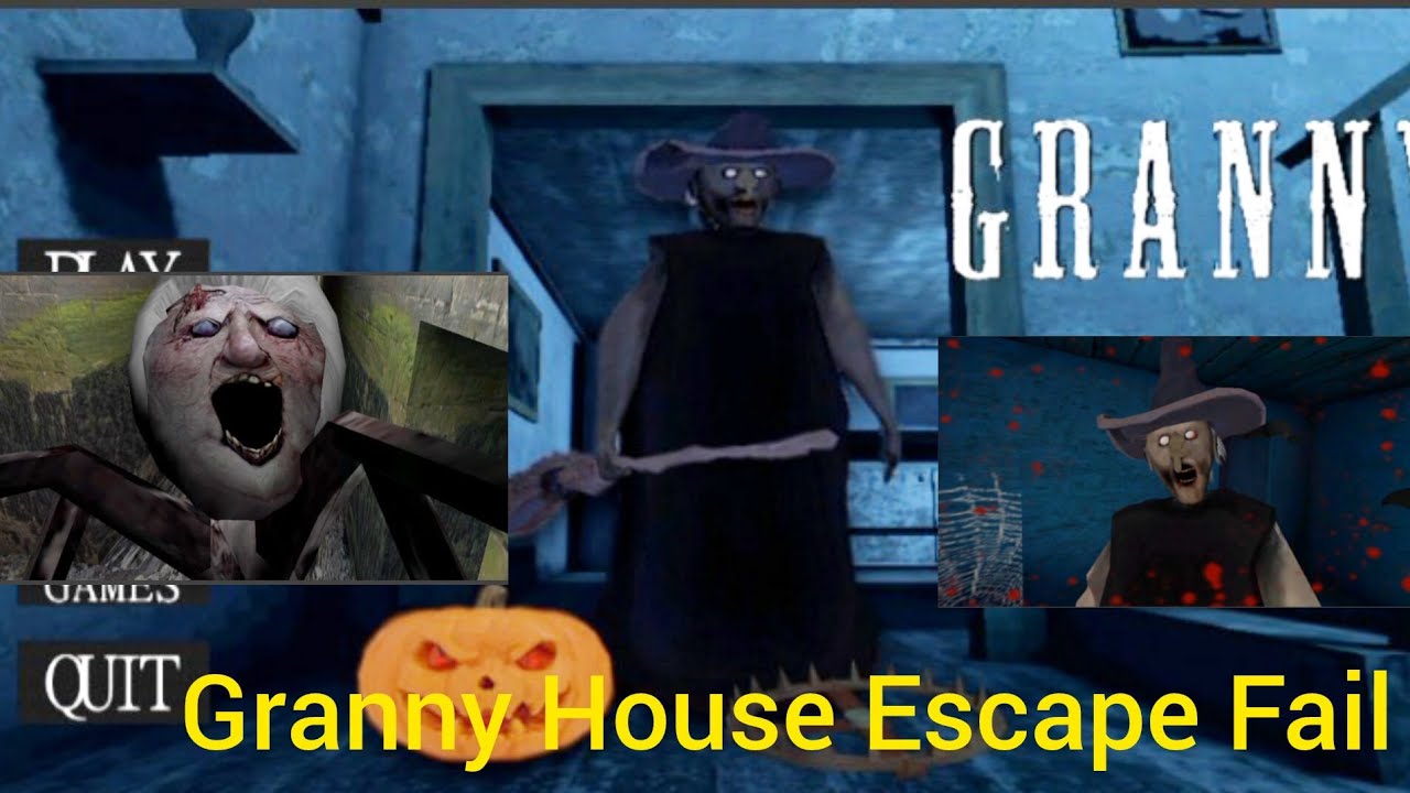 Granny Game Horror Escape Gameplay | Granny Halloween -official update | Granny Chapter 1 gameplay 