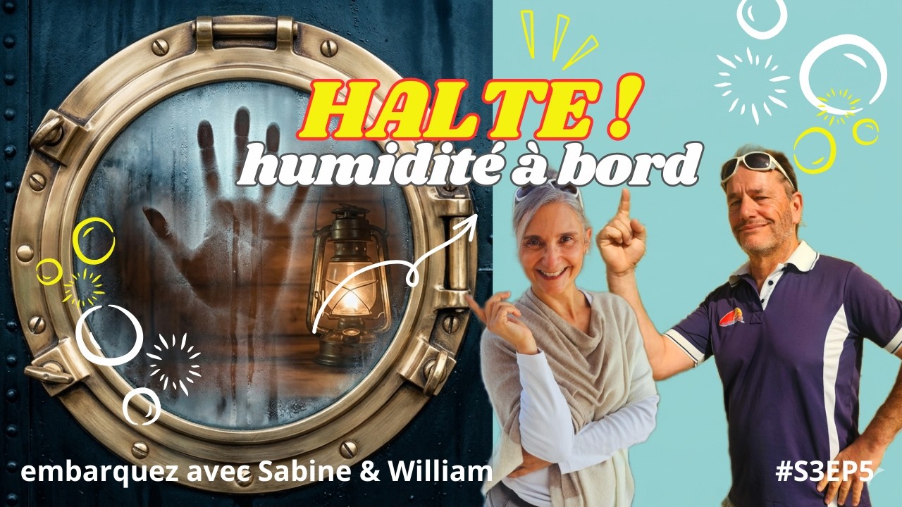 ⁣HUMIDITE, MOISISSURES A BORD DU BATEAU : NOS ACTIONS POUR UNE SOLUTION APPROUVEE