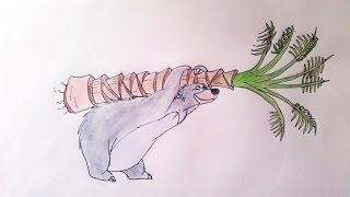 How to draw Baloo from The Jungle Book